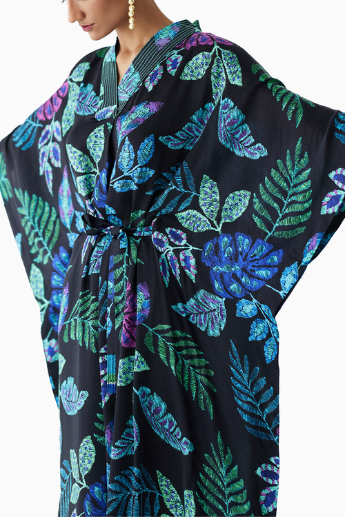Black Jungle Kaftan