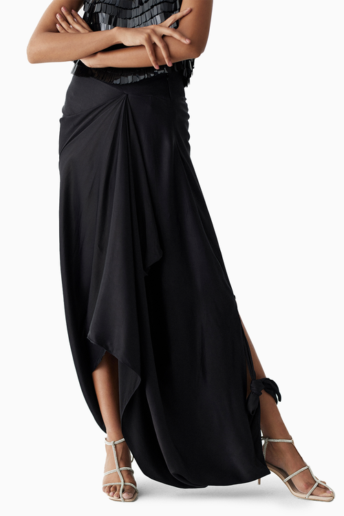 Toucan Sequin Blouse & Knot Skirt