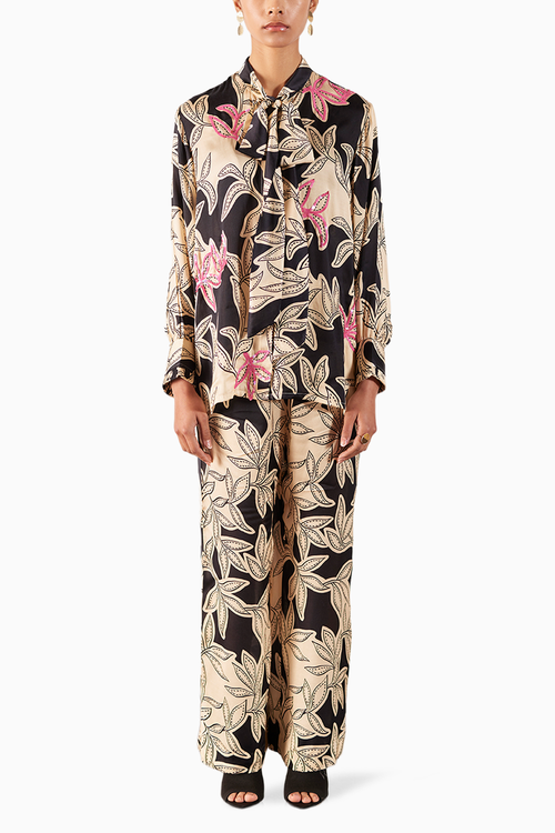 Hazel Knot Shirt & Trousers