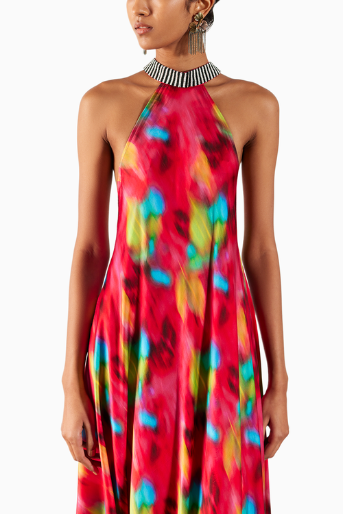 Poppy Halter Dress
