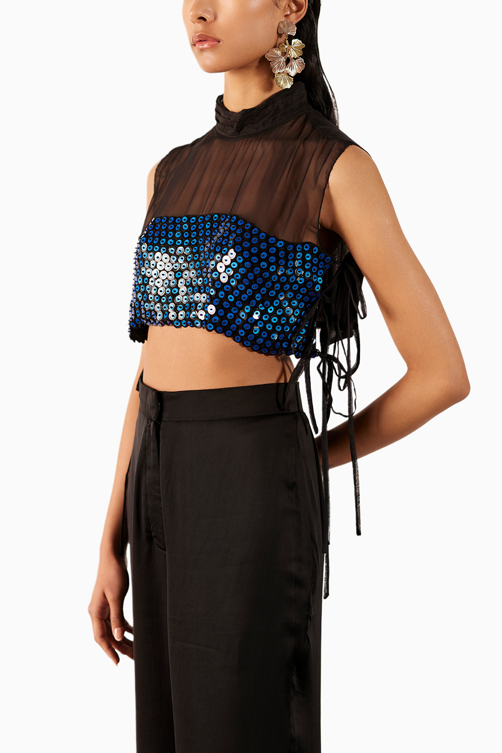 Firefly Top With Blue/Black Ombre Pants
