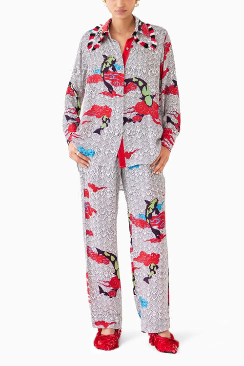 Koi Shirt & Trousers Co-ord