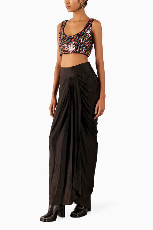 Firefly Blouse And Draped Skirt