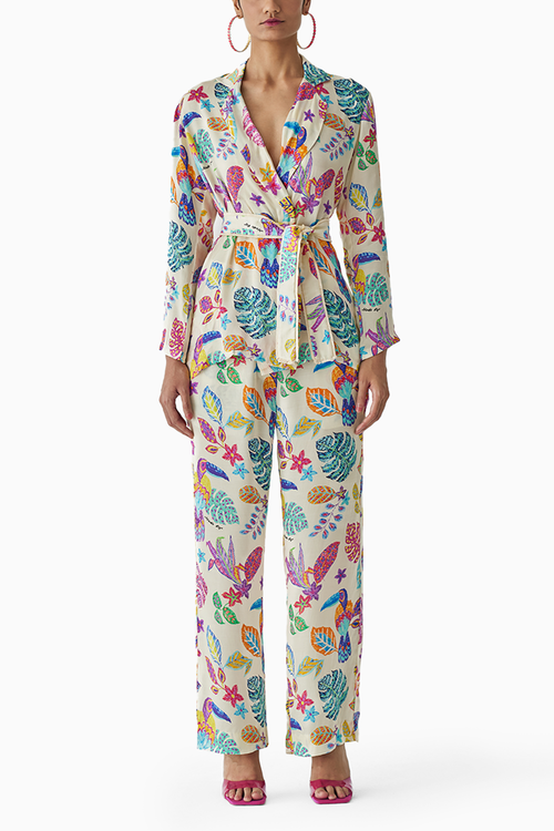 Amazon Blazer Shirt And Trousers Co-ord