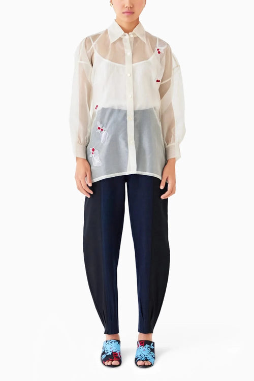 Koi Organza Shirt