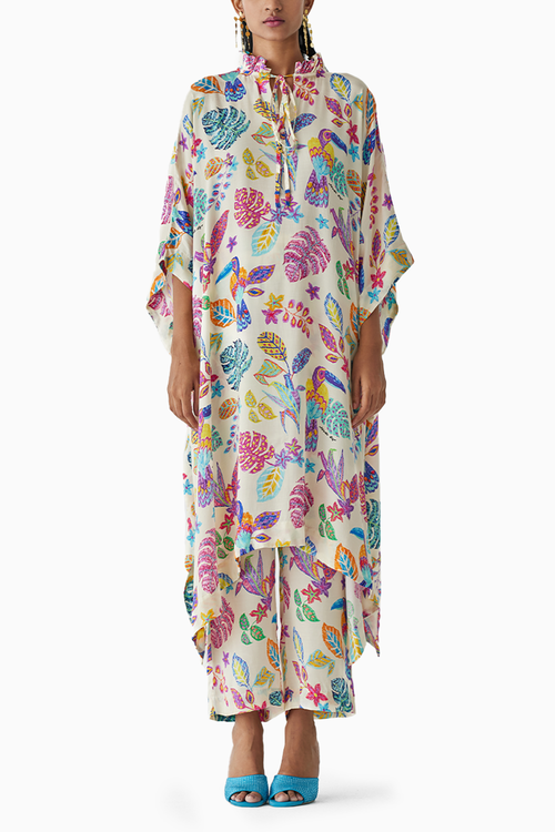 Amazon Kimono And Pants Co-ord