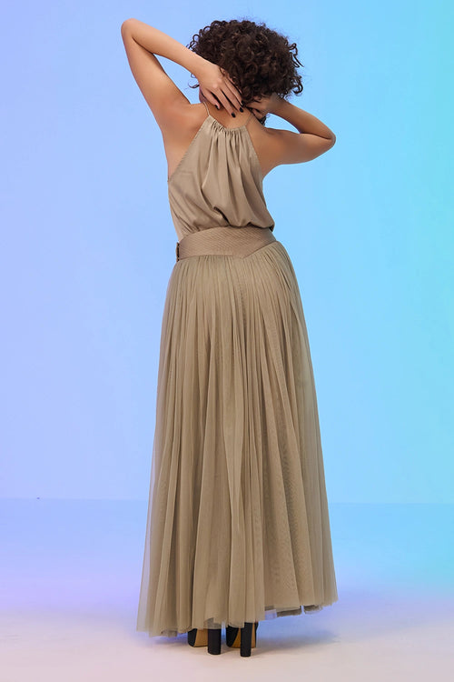 Rosa Peony Sand Beige Co-ord Set