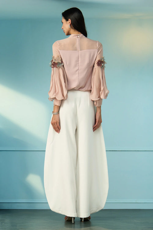 Rose Veil Soft Pink Top