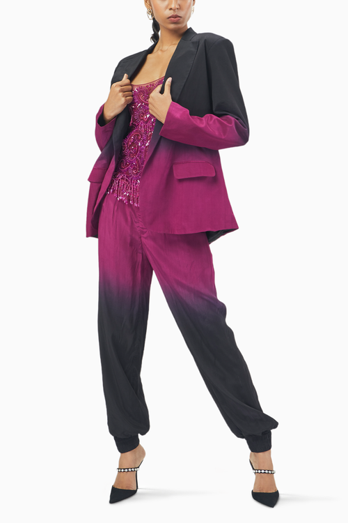 Ruby Ombre Blazer