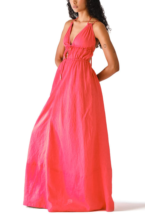 Ruhi Linen Strappy Dress
