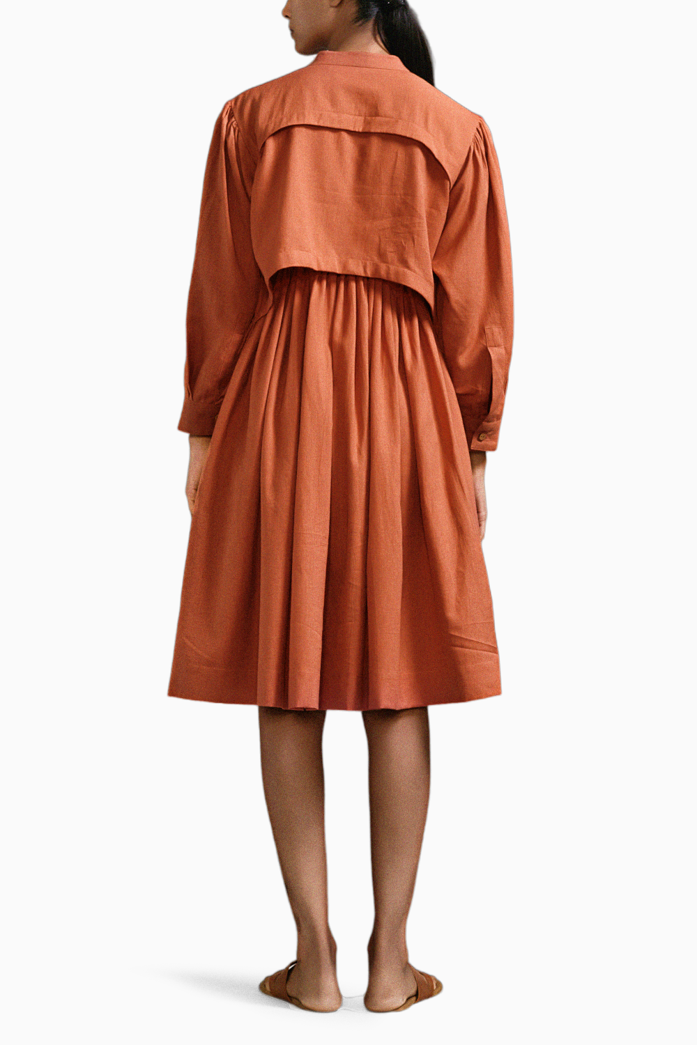 Rust Safari Short Dress