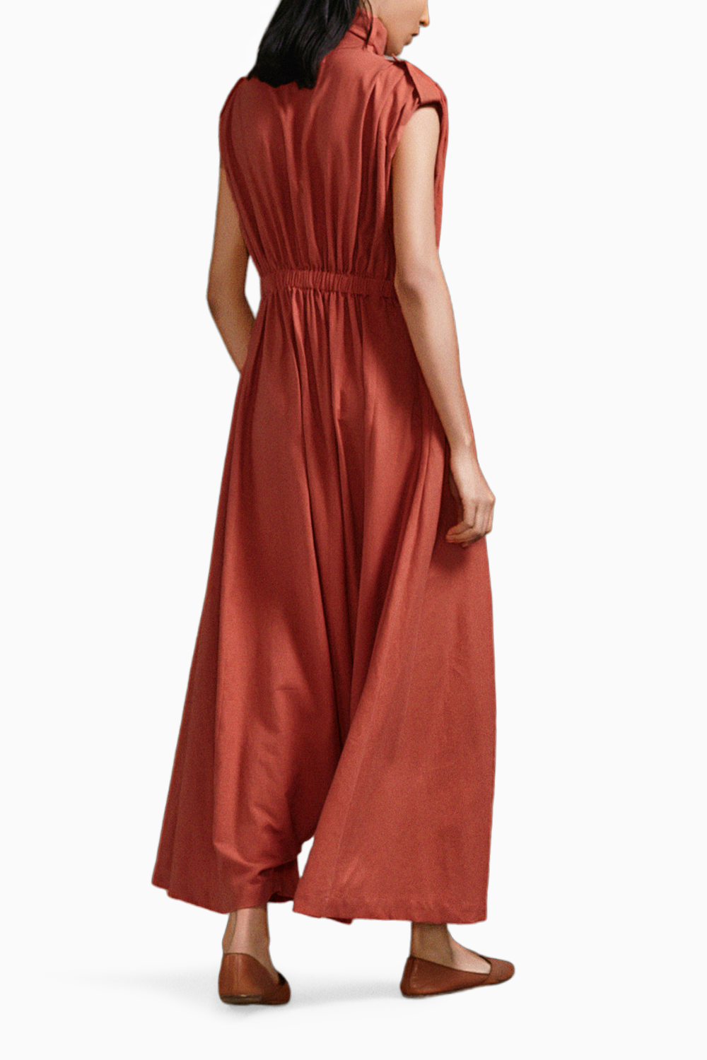 Rust Safari Sphara Jumpsuit