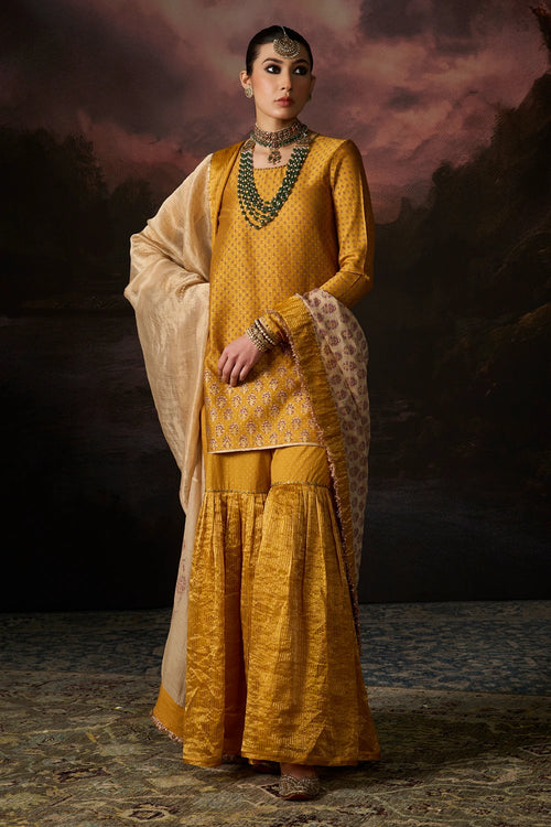 Firoz Yellow Kurta Set