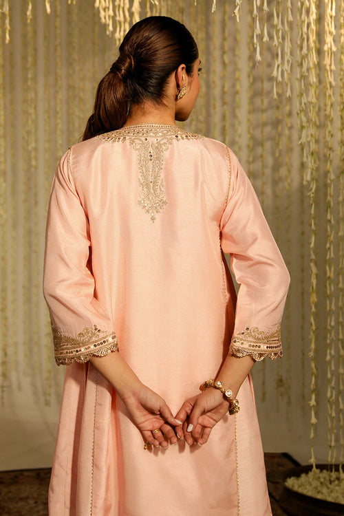 Mehnaaz Rose Pink Kurta Set