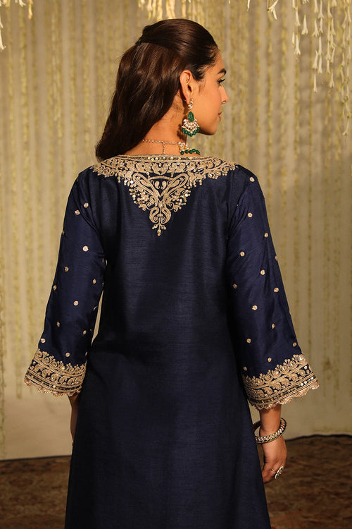 Mysha Deep Blue Kurta Set
