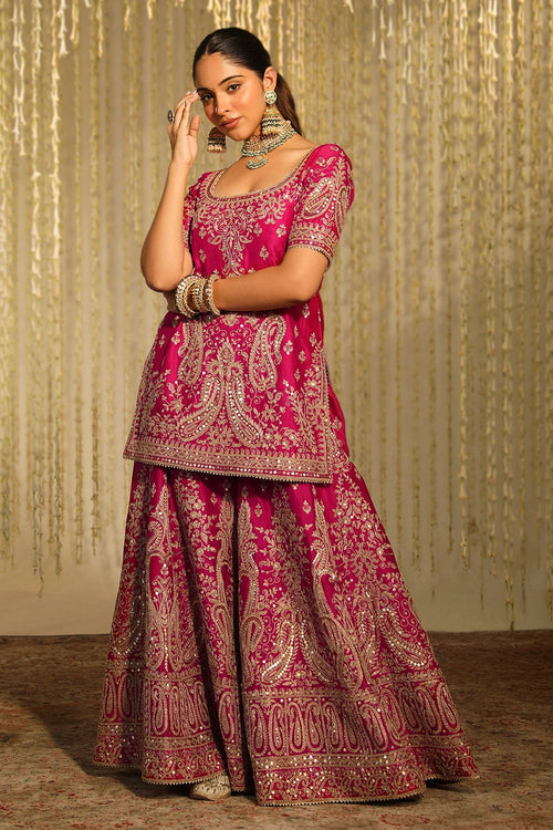 Mazneen Hotpink Kurta Set