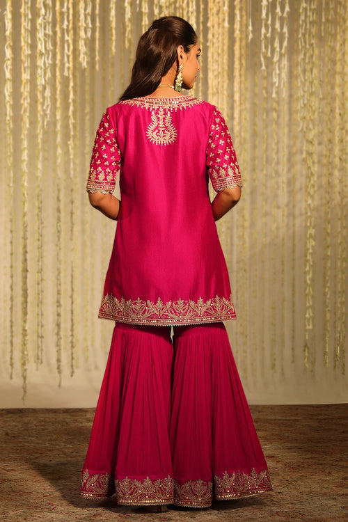 Aaira Hotpink Kurta Set