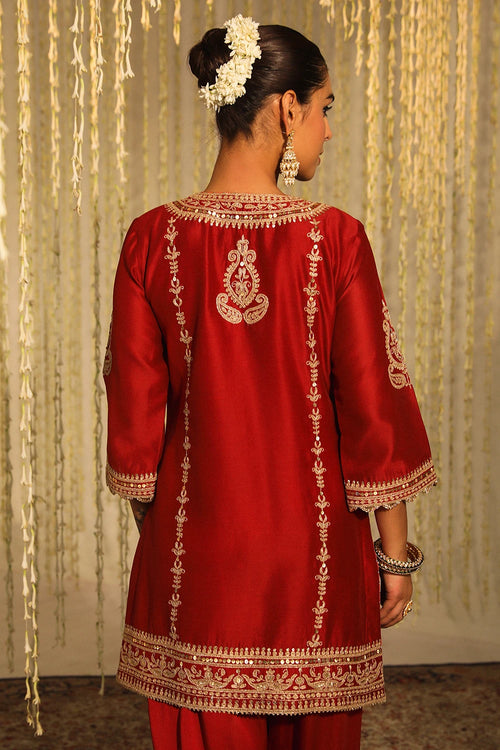 Mehak Deep Red Kurta Set