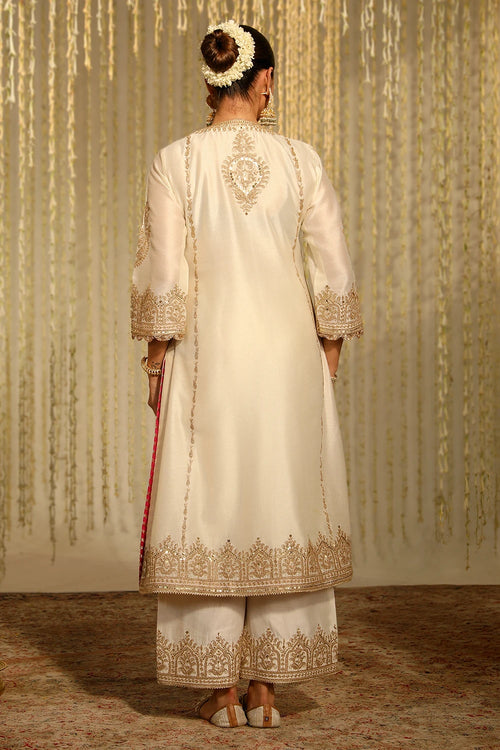 Mahika Daisy Ivory Kurta Set