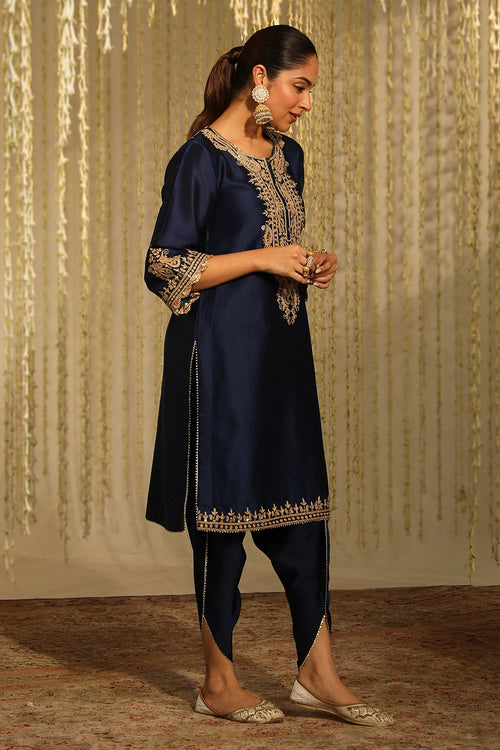 Amayra Deep Blue Kurta Set