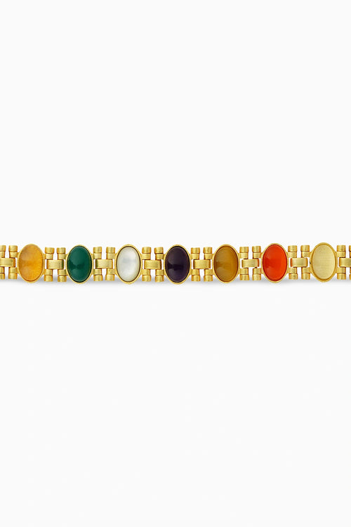 Power Moves Navratna Bracelet