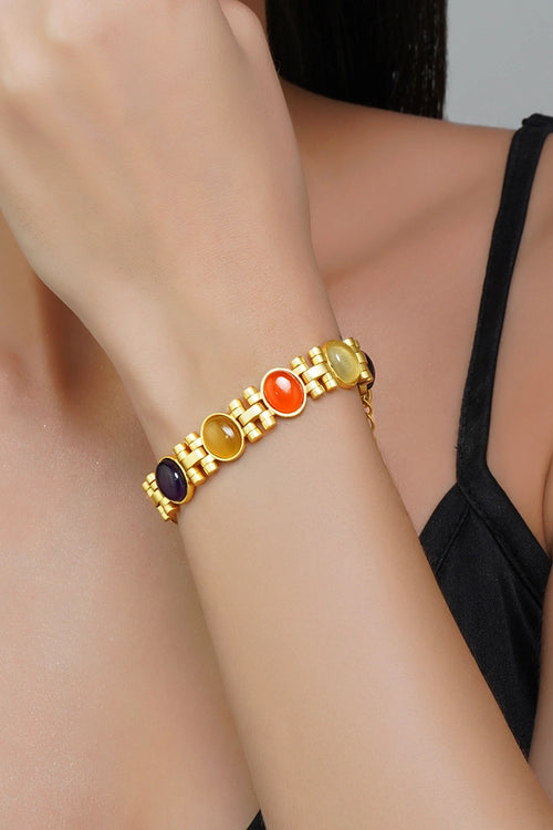 Power Moves Navratna Bracelet