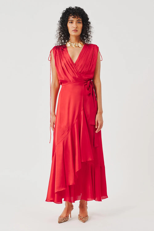 Rumba Dress in Red