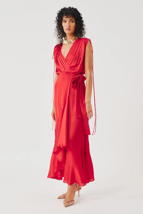 Rumba Dress in Red