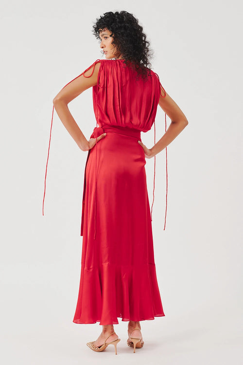 Rumba Dress in Red