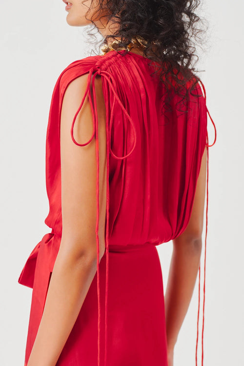 Rumba Dress in Red