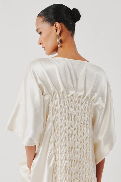 White Coral Dress
