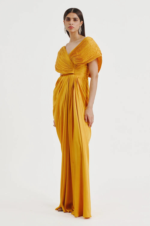 Golden Glow Gown