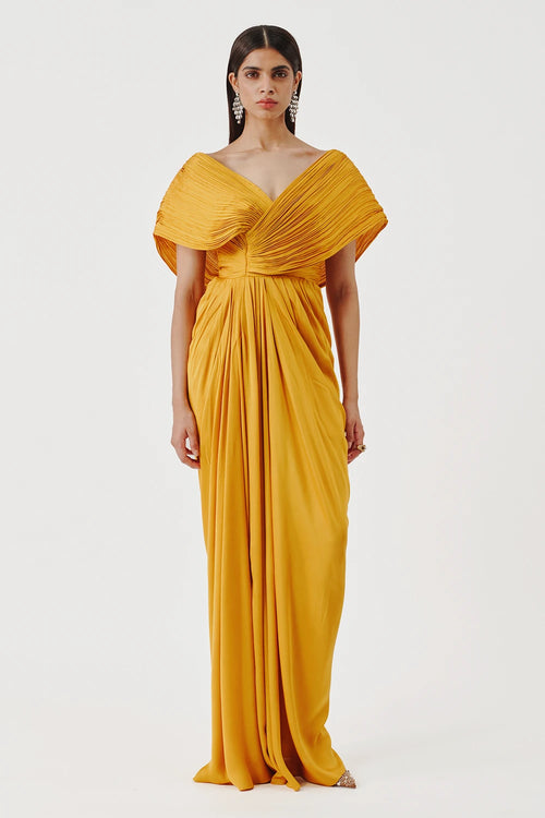 Golden Glow Gown