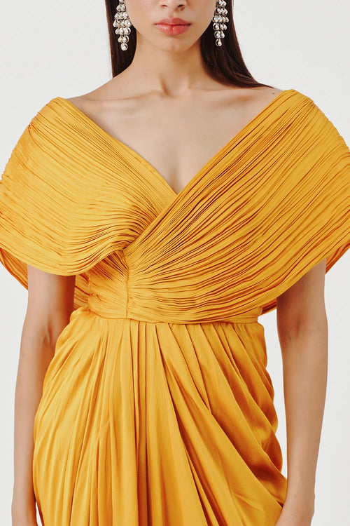 Golden Glow Gown