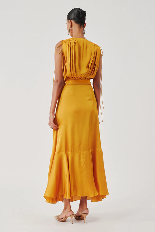 Rumba Dress in Mustard