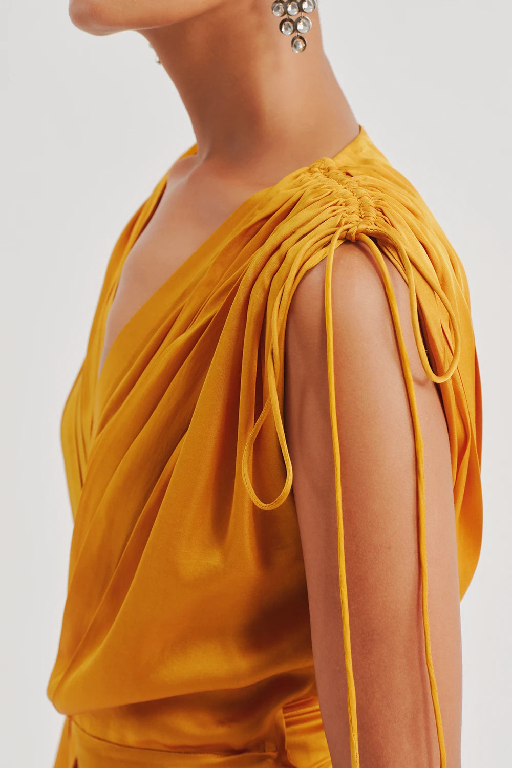 Rumba Dress in Mustard