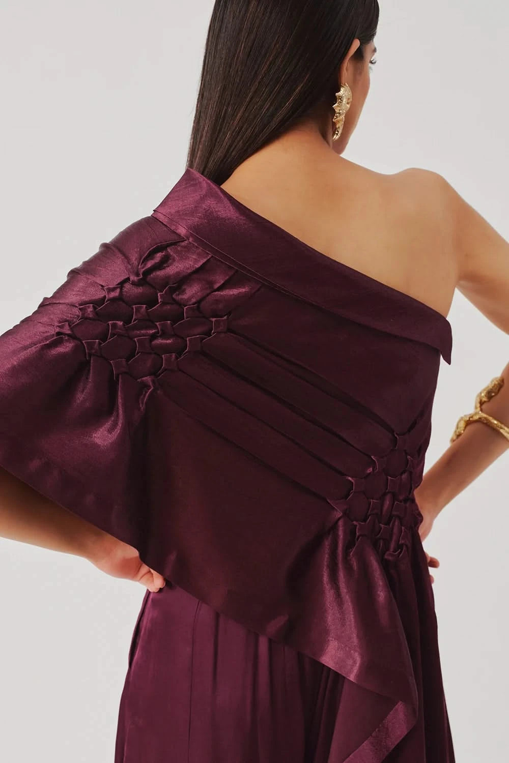 Pisa Top in Burgundy