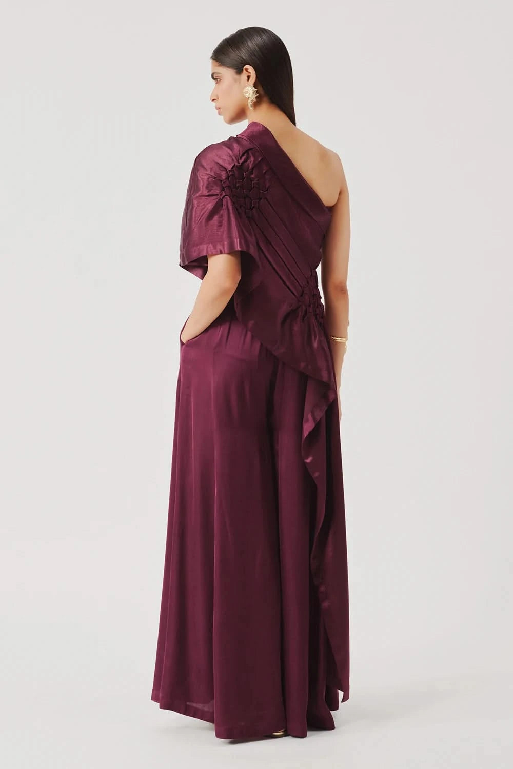 Pisa Top in Burgundy