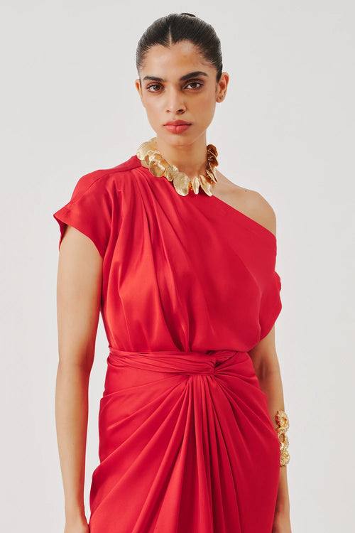 Renaissace Blouse in Red