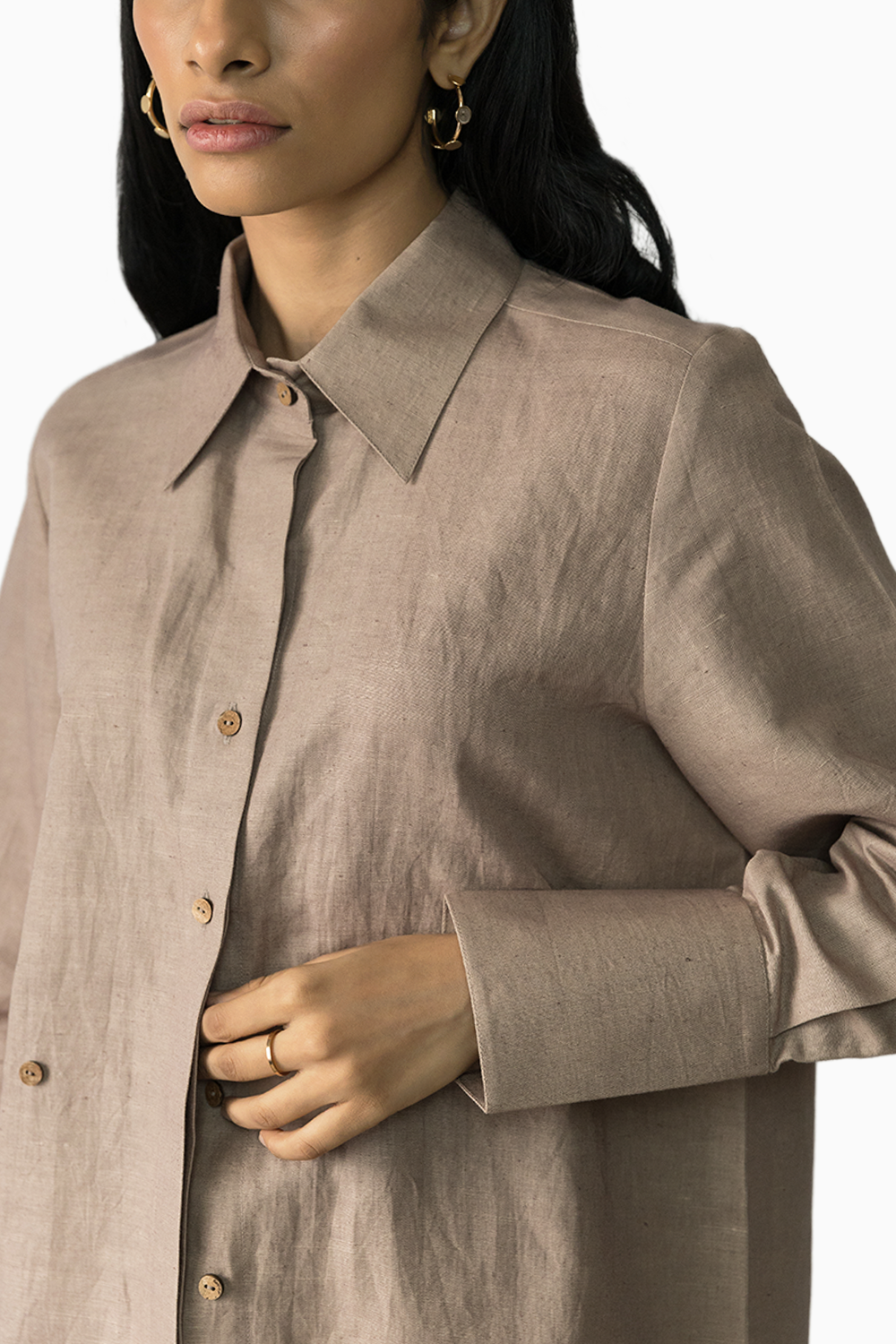 Cinched Waist Shirt