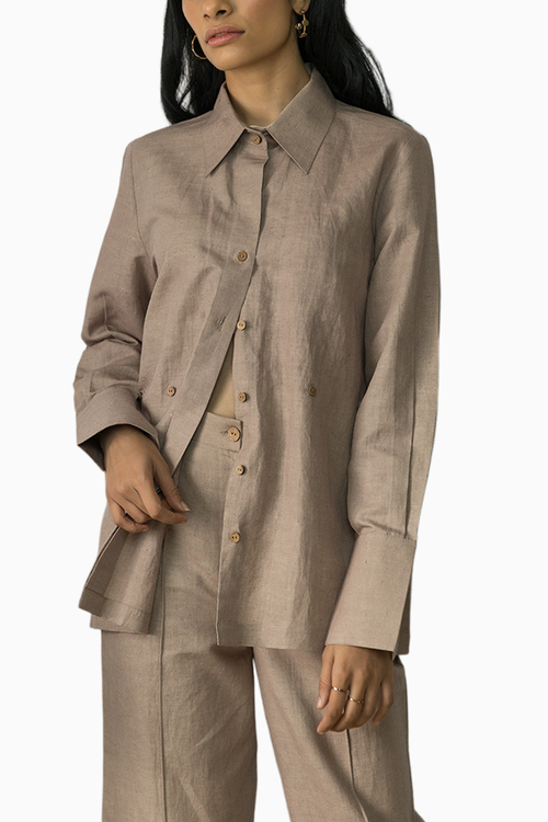 Cinched Waist Shirt