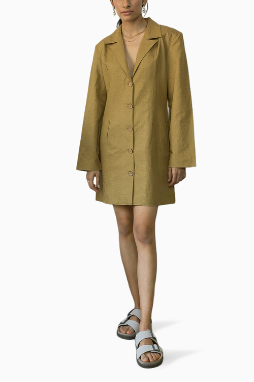 Slim-Fit Blazer Dress