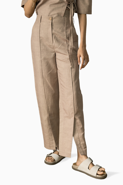 Split-Hem Trousers