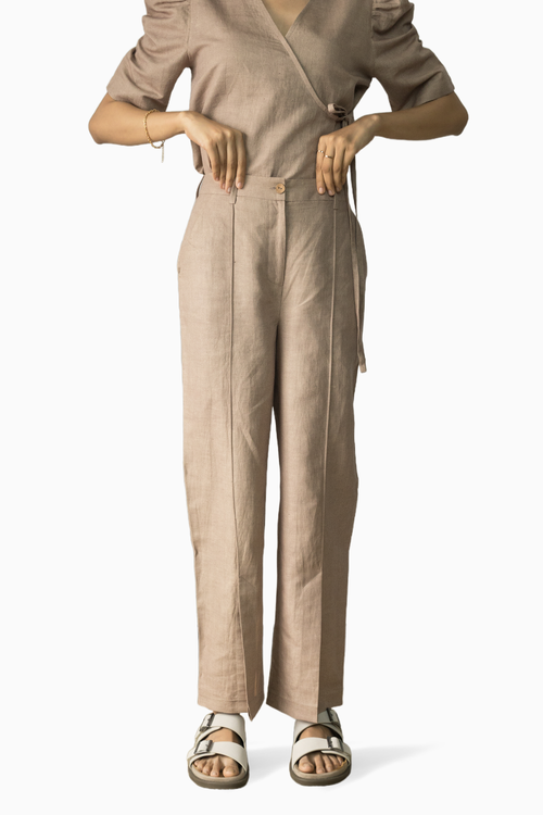 Split-Hem Trousers