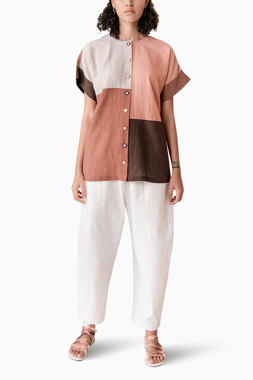 Color Blocked Shirt