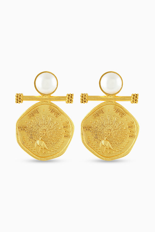 Kamal Pearl Earring