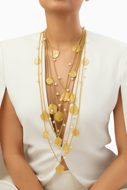 Layered Mor Coin Haar