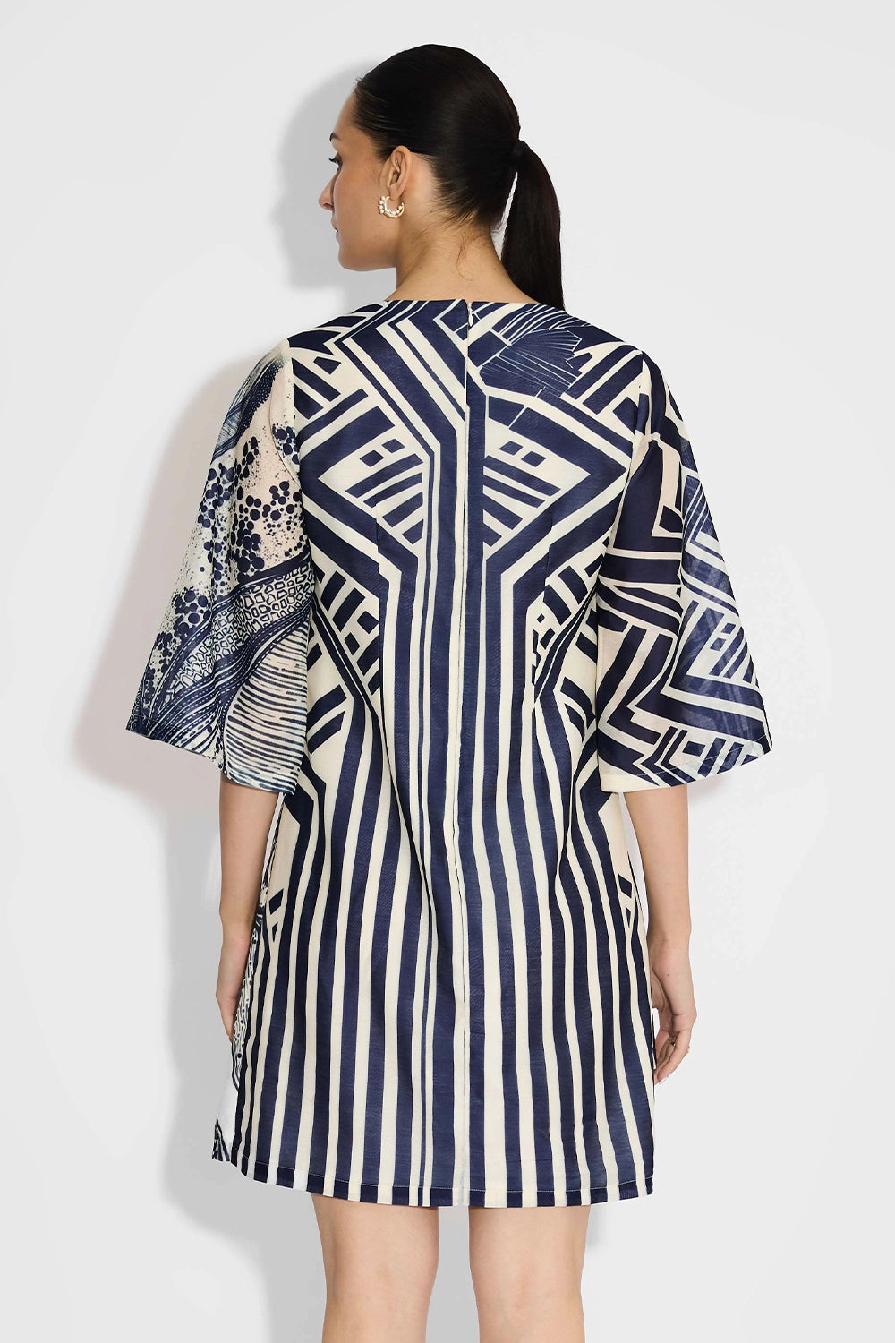 Striped Wrap Dress