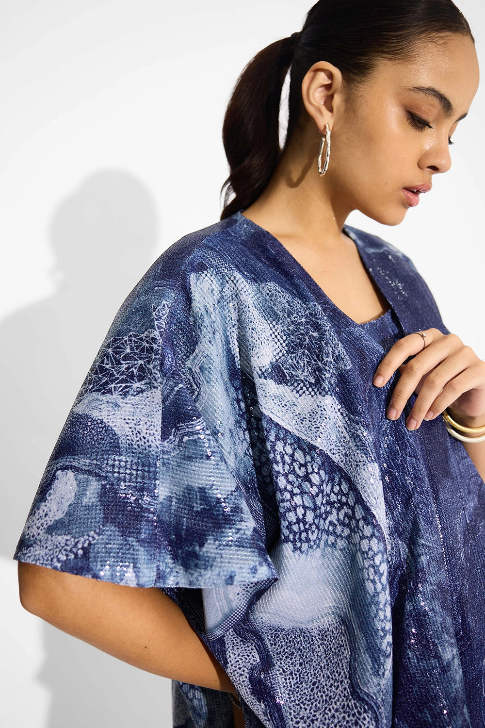 Blue Swirl Co-ord Set