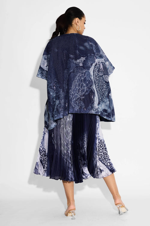 Blue Swirl Co-ord Set